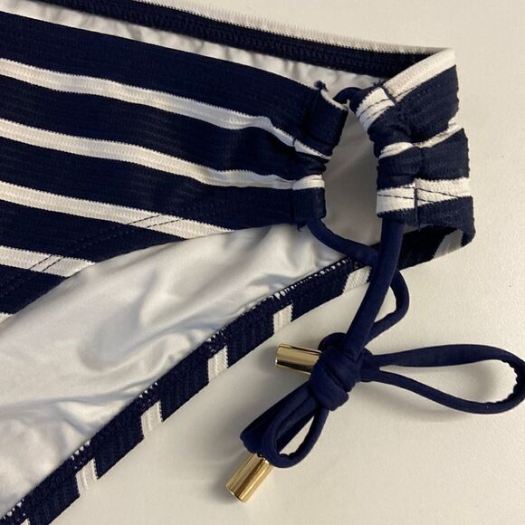 La Blanca Capri Adjustable Loop Hipster Bikini Bottoms Size 12 - Picture 4 of 5